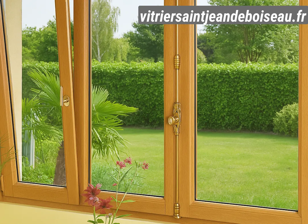 Installation de fenêtre en bois sur mesure Saint-Jean-de-Boiseau