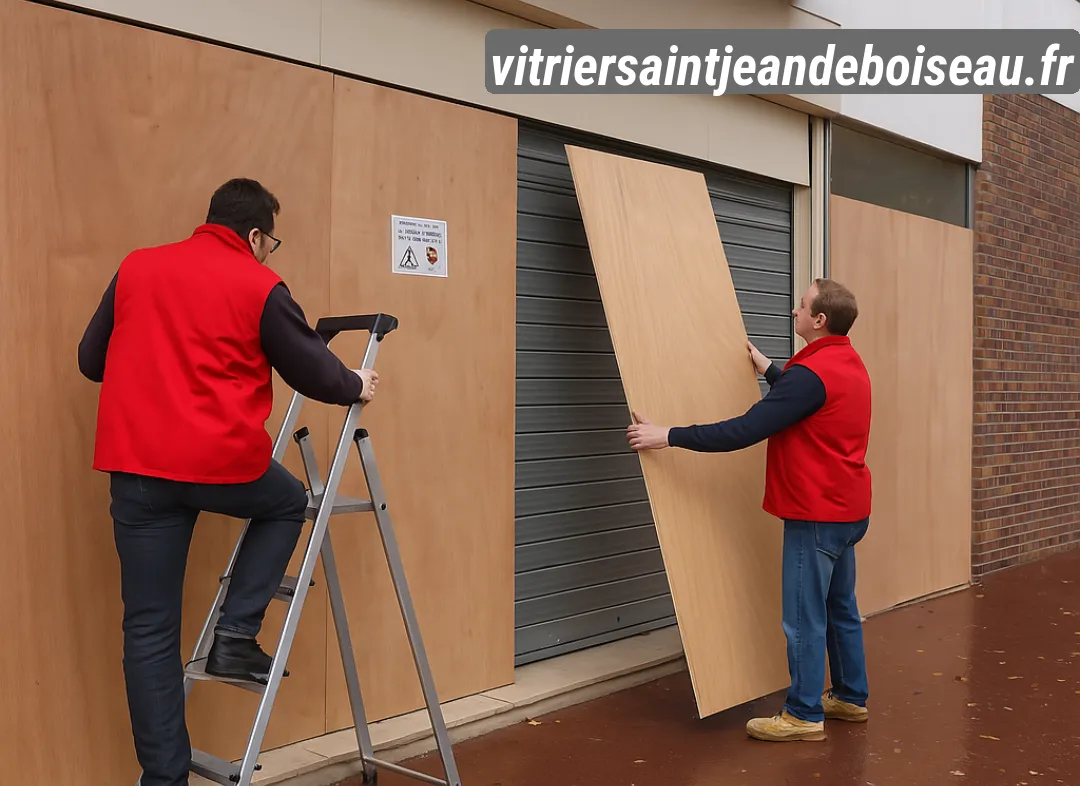 Mise en sécurité fermeture provisoire Saint-Jean-de-Boiseau